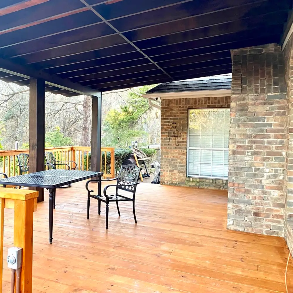 patio cover and deck built in DeSoto Dallas Texas by pergola patio covers deck builders by rhh construction 2