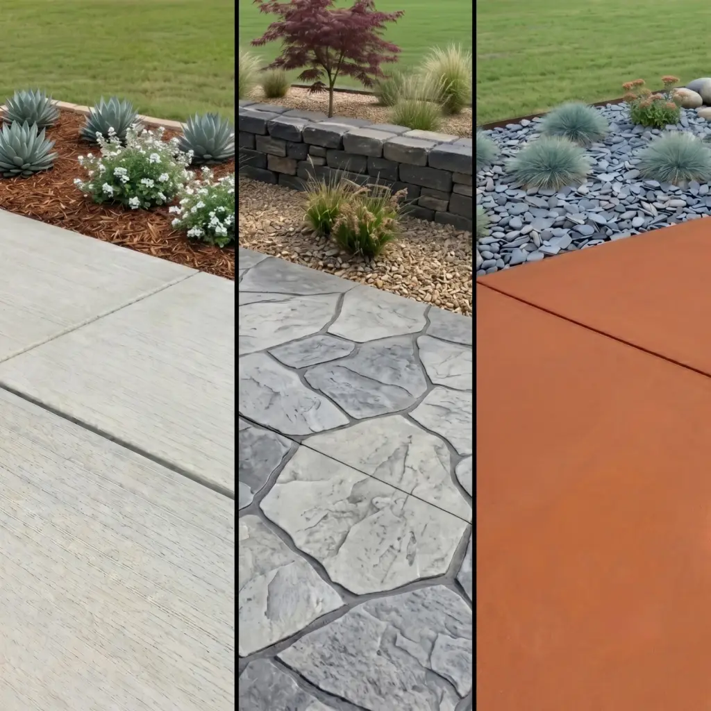 concrete patio contractor in ellis county pergola patio covers deck builders at RHH Construction